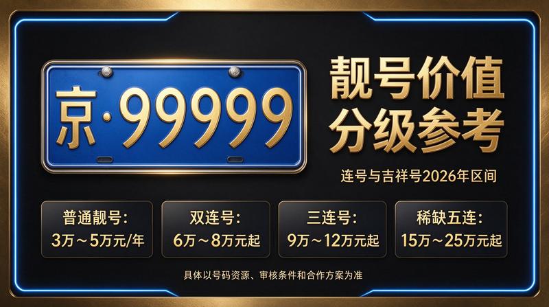 2026年闲置北京京牌照出租三年价格咨询服务场景